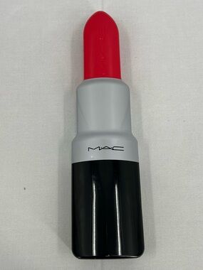 MAC Ruby Woo Oversized Lipstick Storage Tin Vanity Makeup Organizer Decor glam